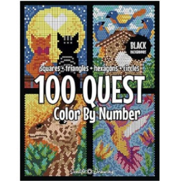 J. Number Color Filling Book